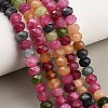 Faceted Dyed Natural White Jade Beads Strands GG-CBAE966-01A-F-1
