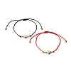 Adjustable Nylon Thread Cord Bracelets BJEW-JB06346-1