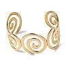 304 Stainless Steel Cuff Bangles for Women BJEW-D384-02G-2