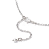 Star Alloy Rhinestone Earring & Necklaces Sets for Women SJEW-JS01359-5