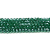 Transparent Electroplate Glass Beads Strands LS-EGLA-A039-T3mm-A10-1