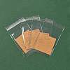 30Pcs Kraft Paper Earring Display Cards with Hanging Hole EDIS-YW0001-05-2