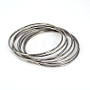 201 Stainless Steel Bangles X-BJEW-O115-63-1-1