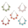 MIYUKI Delica Glass Seed Beaded Pendants PALLOY-MZ01243-1