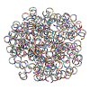 Ion Plating(IP) 304 Stainless Steel Open Jump Rings STAS-CA0002-21B-1