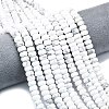 Natural Howlite Beads Strands G-P575-A32-8x5mm-1