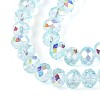 Transparent Glass Beads Strands X-EGLA-N016-6mm-01-3