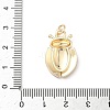 304 Stainless Steel Enamel Pendants STAS-A131-03C-G-3