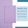 Polyester Mermaid Fish Scale Pattern Fabric DIY-WH0622-024C-2