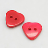 Resin Buttons RESI-D032-12x11mm-03-1