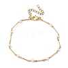 Natural Cultured Freshwater Pearl Beaded Bracelets BJEW-JB09865-1