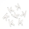 Non-Tarnish 201 Stainless Steel Charms X-STAS-C021-06P-K-1