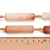 Natural Weathered Agate Beads Strands G-A321-K02-01-4