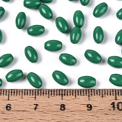 Baking Paint Glass Seed Beads SEED-T007-15O-1