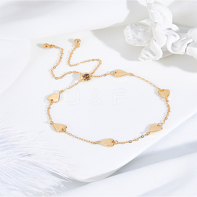 1Pc Brass Link Bracelets BJEW-LP0015-17-1