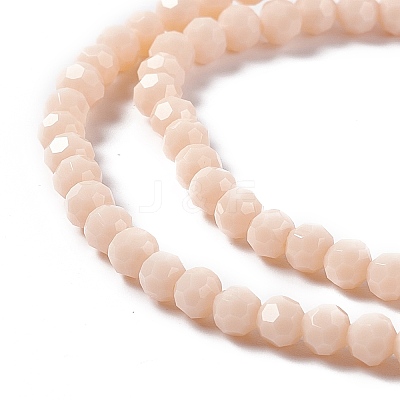 Faceted(32 Facets) Glass Beads Strands EGLA-J042-35A-03-1