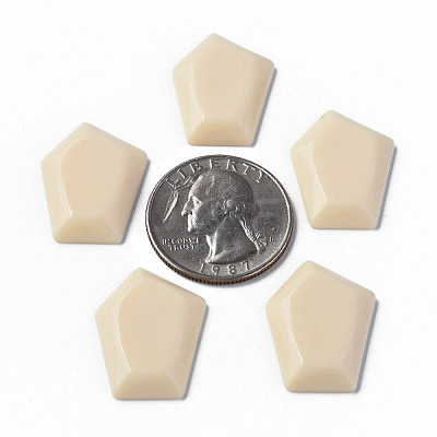 Opaque Acrylic Cabochons MACR-S373-142-A15-1