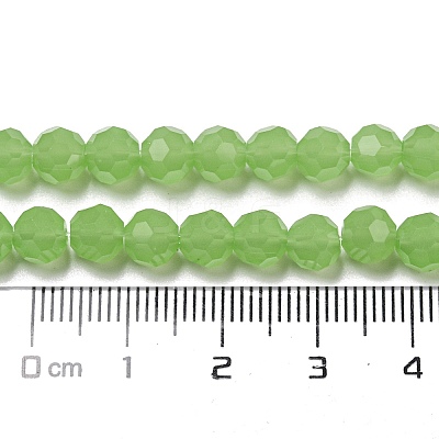 Imitation Jade Glass Beads Stands EGLA-A035-J6mm-D01-1