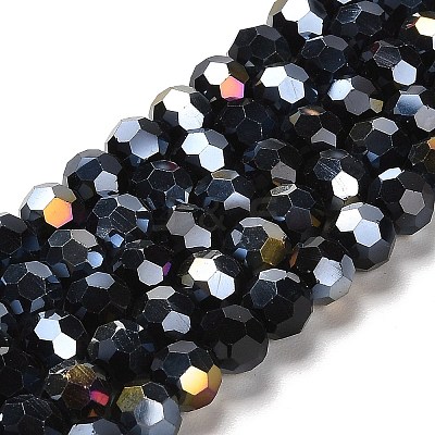 Opaque Glass Beads Stands EGLA-A035-P8mm-B18-1