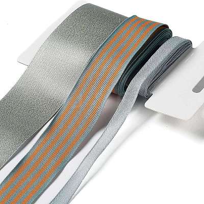 9 Yards 3 Styles Polyester Ribbon SRIB-C002-06E-1