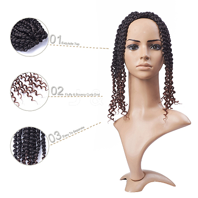 Spring Twist Ombre Colors Crochet Braids Hair LS-OHAR-G005-25-1