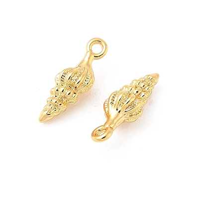 SHEGRACE Brass Shell Shape Charms XGR0170G-107G-1