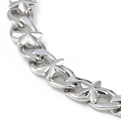 Rack Plating Brass Bracelets for Women BJEW-K244-06C-P-1