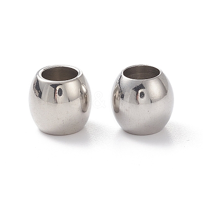 Tarnish Resistant 304 Stainless Steel Beads STAS-E034-2-1