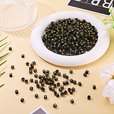 1300Pcs 26 Styles Opaque Acrylic Beads SACR-TA0001-78-1