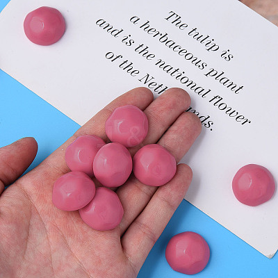 Opaque Acrylic Cabochons MACR-S373-138-A09-1