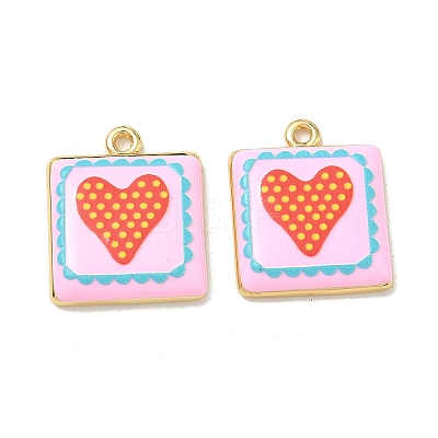 Printed Brass Pendants KK-CBAF9BC-10G-02-1