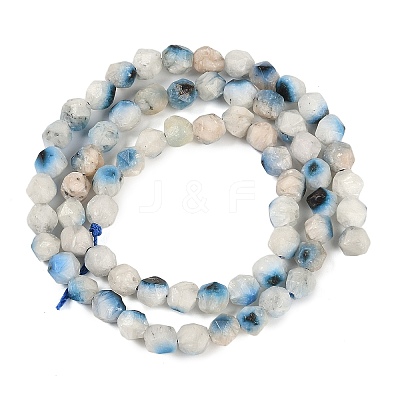 Natural Blue Ice Glacierite Stone Beads Strands G-B092-A01-01-1