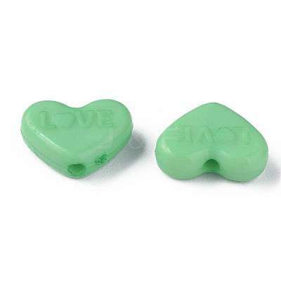 Opaque Acrylic Beads LS-MACR-S373-128-S09-1