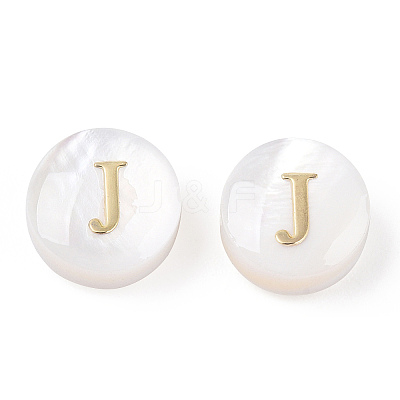 Natural Freshwater Shell Beads SHEL-N036-01J-1