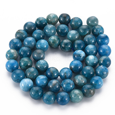 Natural Apatite Beads Strands G-R462-050C-A-1