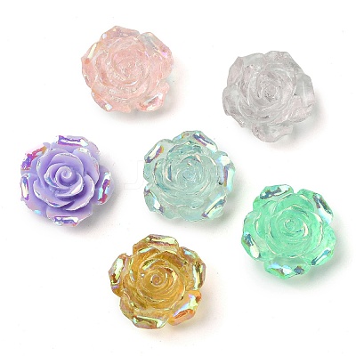 AB Color Resin Decoden Cabochons CRES-B021-01-1
