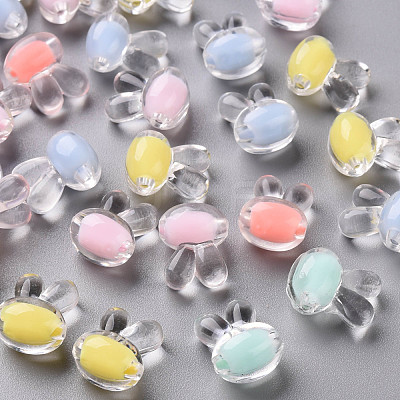 Transparent Acrylic Beads TACR-S152-05A-1