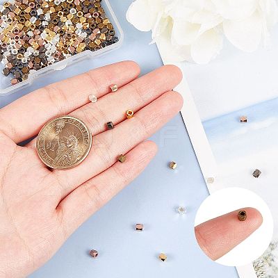 Brass Spacer Beads KK-AR0001-18-1