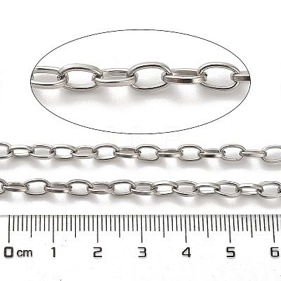 304 Stainless Steel Cable Chains CHS-A016-24P-A-1