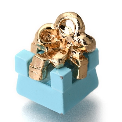Zinc Alloy Enamel Jewelry Pendant Accessories ENAM-TAC0007-06H-1