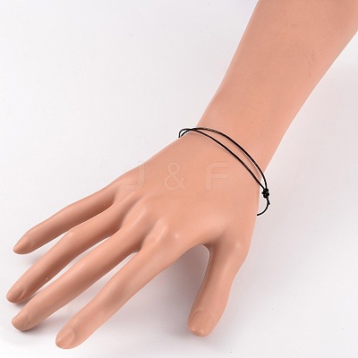 Mixed Size Adjustable DIY Imitation Leather Bracelet Making BJEW-JB02188-1