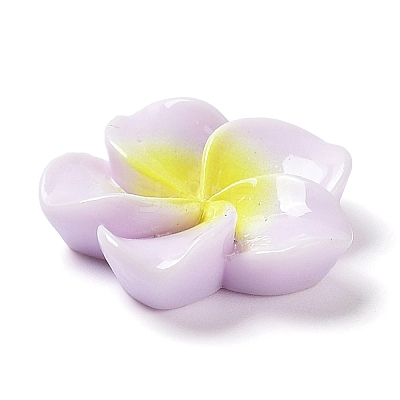 Opaque Resin Cabochons RESI-G068-02E-1