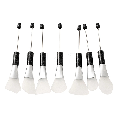 7Pcs Plastic & Silicone Cleaning Brushes PL-CBA26FF-01A-1
