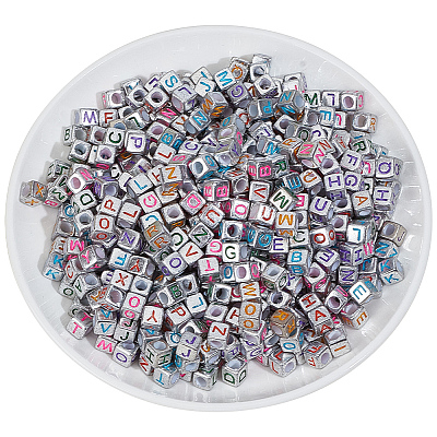 880Pcs Opaque Acrylic Beads OACR-PA0001-87-1