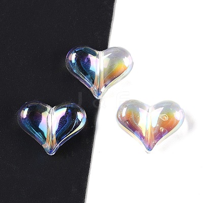 UV Plating Transprent Acrylic Beads OACR-S145-07A-1