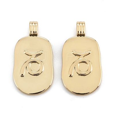 Brass Pendants KK-O140-20G-05-1