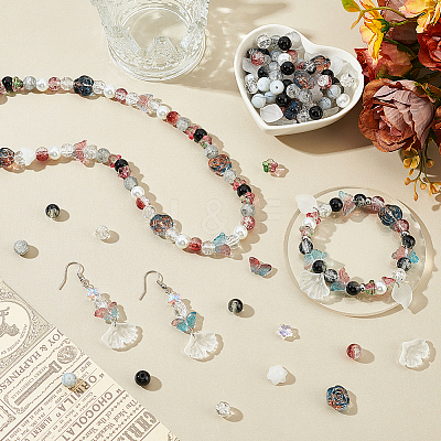 DIY Glass Beads Making Findings Kits DIY-PH0023-55-1