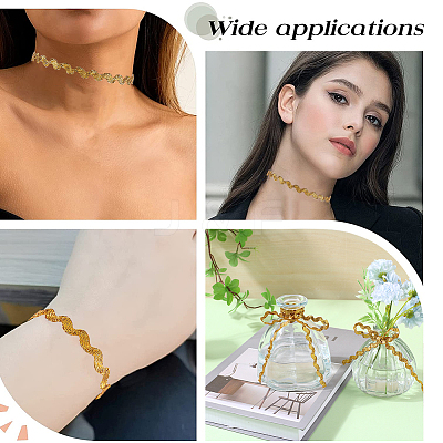 Wave Bending Fringe Trim OCOR-GF0004-40G-1