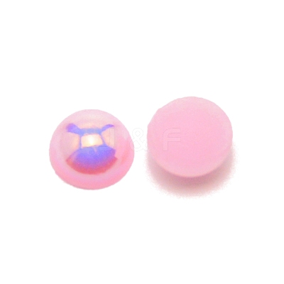 Pearlized ABS Cabochons KY-WH0030-43D-02-1