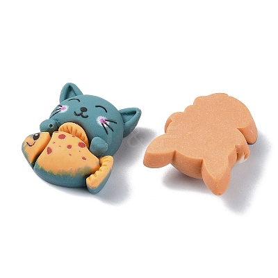 Animal Theme Opaque Resin Decoden Cabochons RESI-G088-04-1